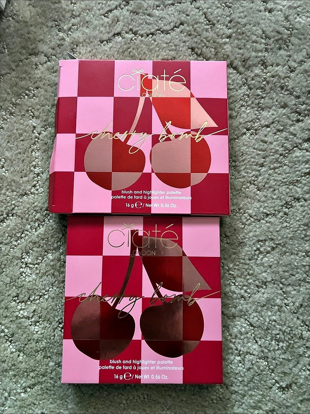 ciaté Cherry Bomb Eyeshadow Palette